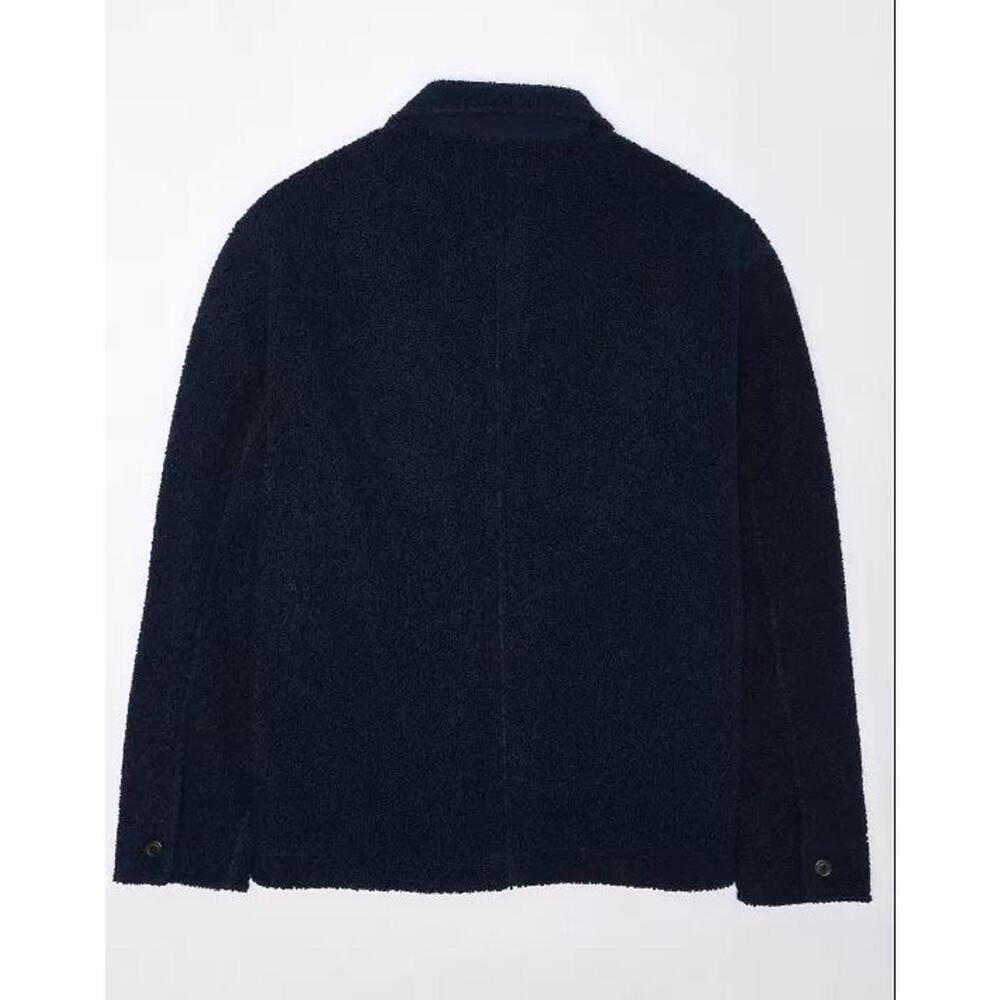 #1896 American Eagle AE Mens NWT Blue Fleece Chore Coat Size Small & XXL - Picture 3 of 3